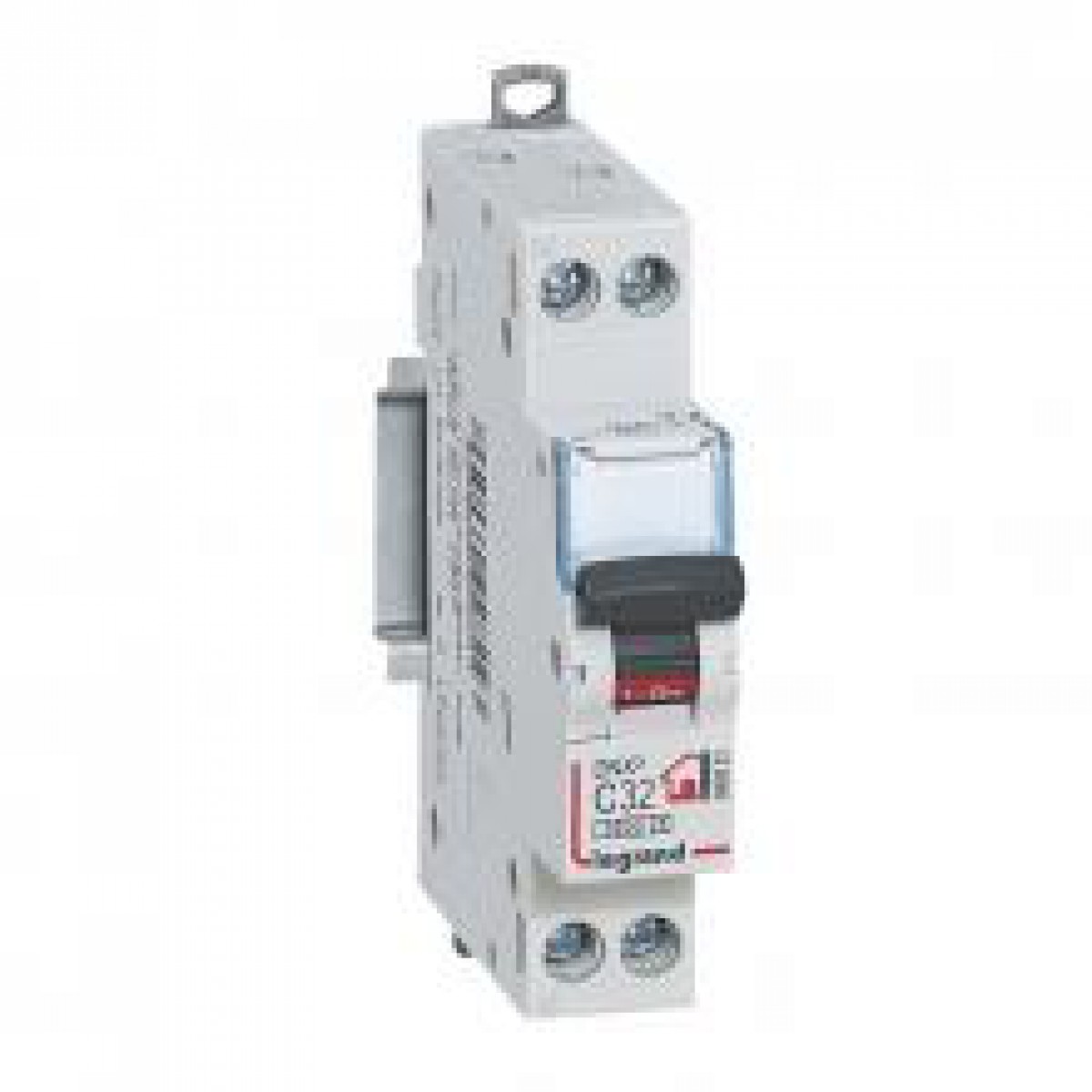 Disjoncteur Phase + Neutre 32 A bornes à vis 1 module Installations électriques
