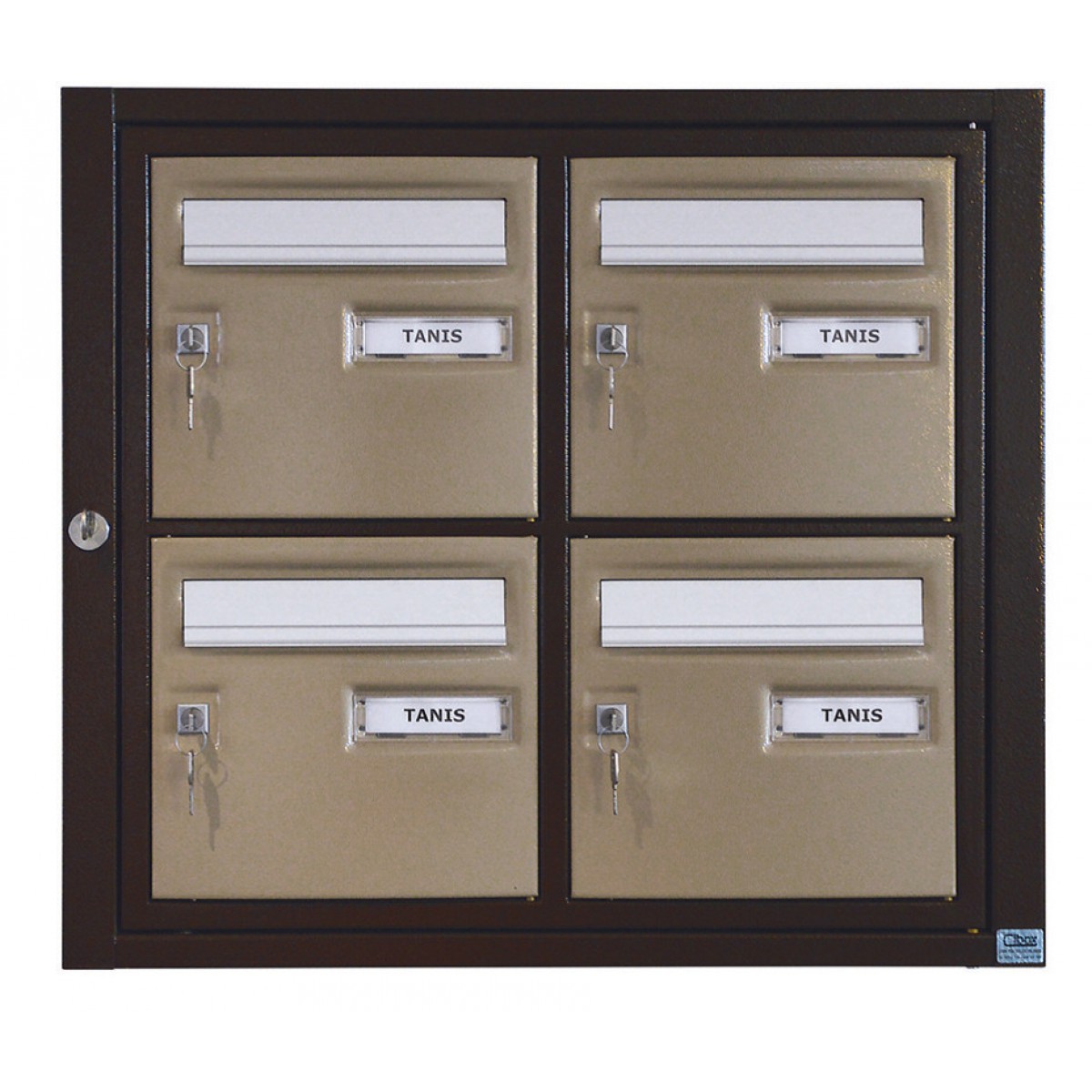 6 boite aux lettres collectives extérieures