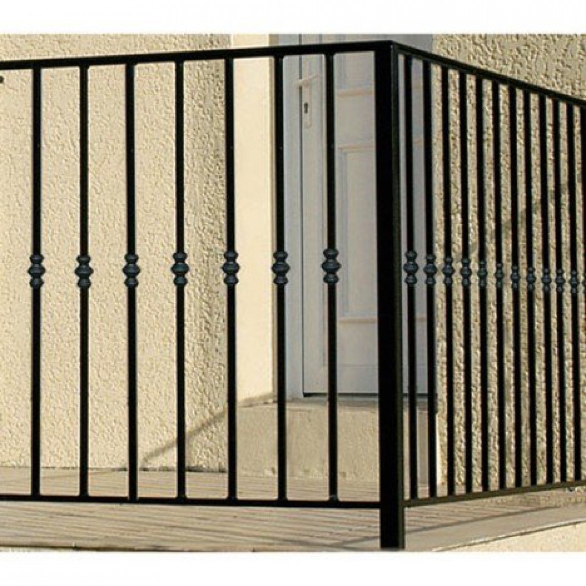 Garde Corps Pour Balcon En Fer Prepeint Nordet Haut 97cm X Larg