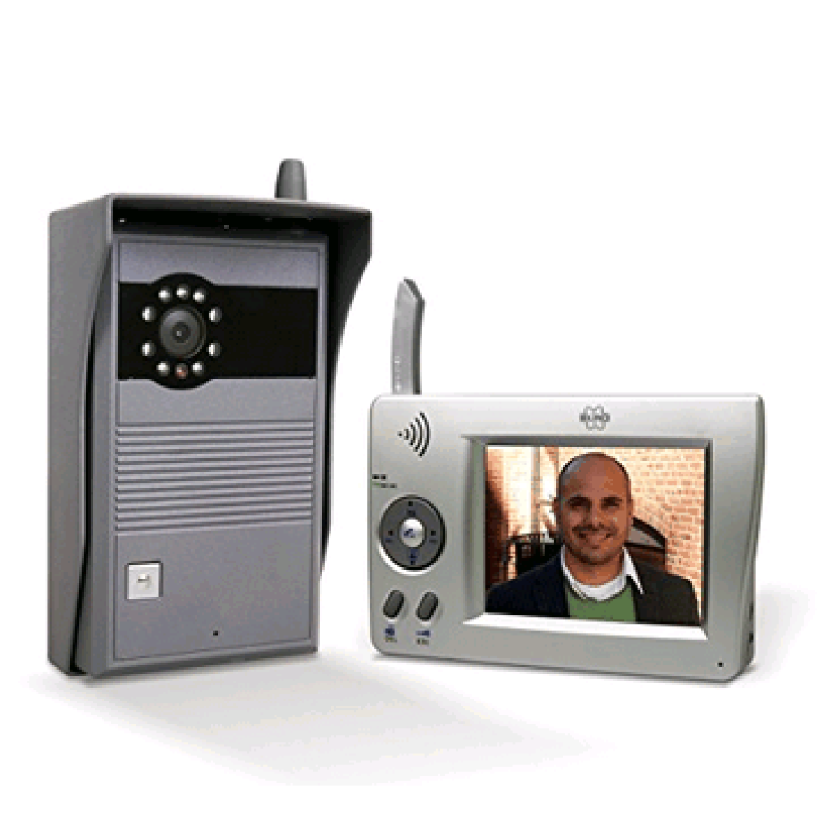 Portier phonique vidéo numérique sans fil - Sécurisation