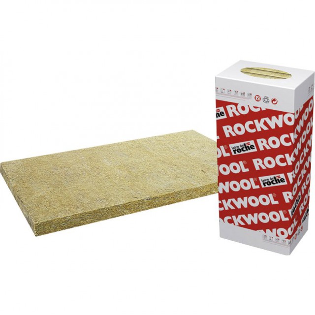 Panneau incombustible en laine de roche Rockfeu rsd Rockwool