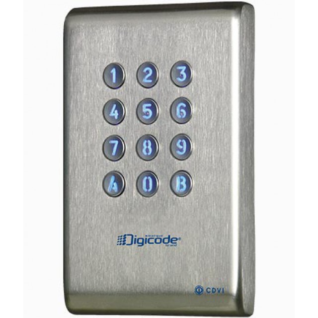 Clavier codé applique  KCIENSBP  - Inox