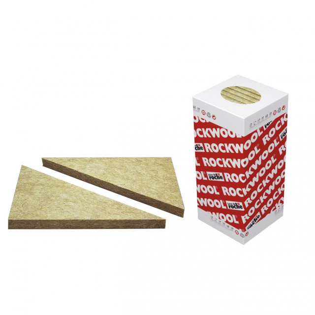 Système isolant en laine de roche Deltarock+Rockplus Rockwool