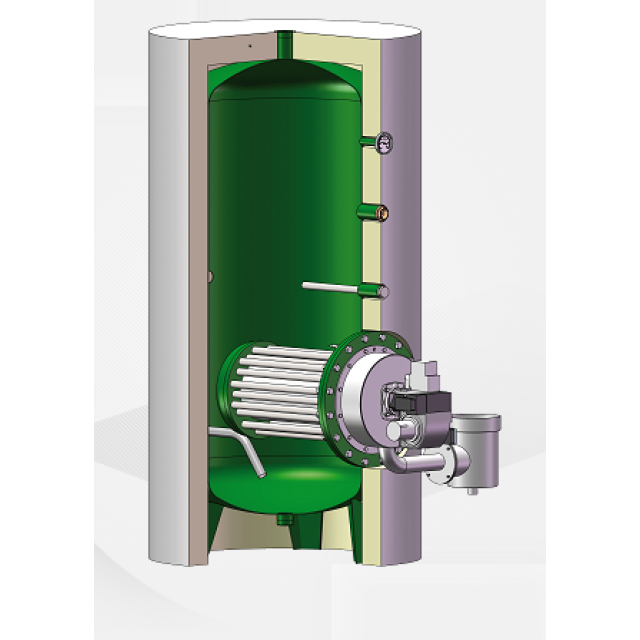 Générateur ECS à gaz à condensation +ECO GAZ ATL ou INOX Charot