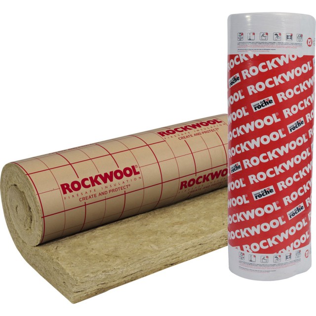 Rouleau isolant en laine de roche Roulrock Rockwool