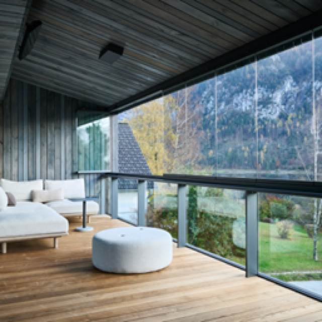 Le vitrage coulissant Proline T/Proline T Mega pour balcon et façade