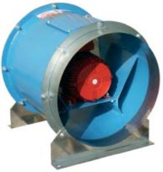 Ventilateur hélicoïde de désenfumage 400°C série LX