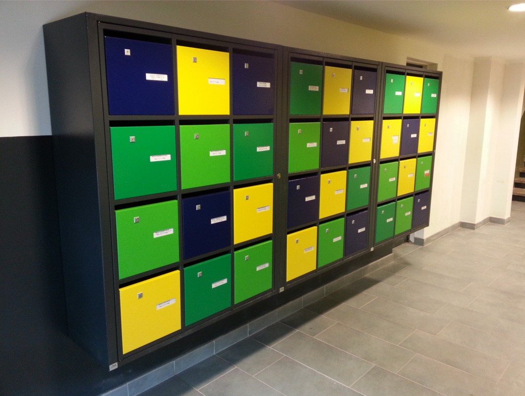 Boites aux lettres collectives intérieures modèles Forbox Cibox
