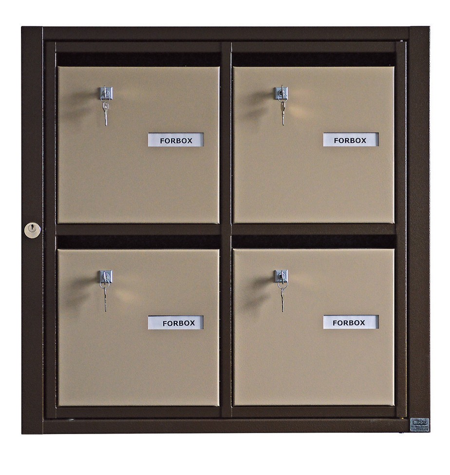 Boites aux lettres collectives intérieures modèles Forbox Cibox
