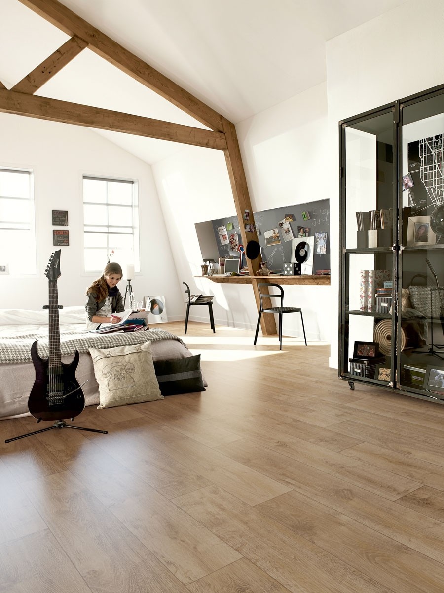 Sol PVC acoustique non collé – Modul’up habitat