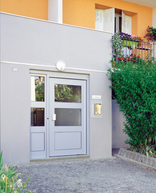 Porte de hall certifiée A3/E6B/VC3 Gamme Cib’AEV Cibox