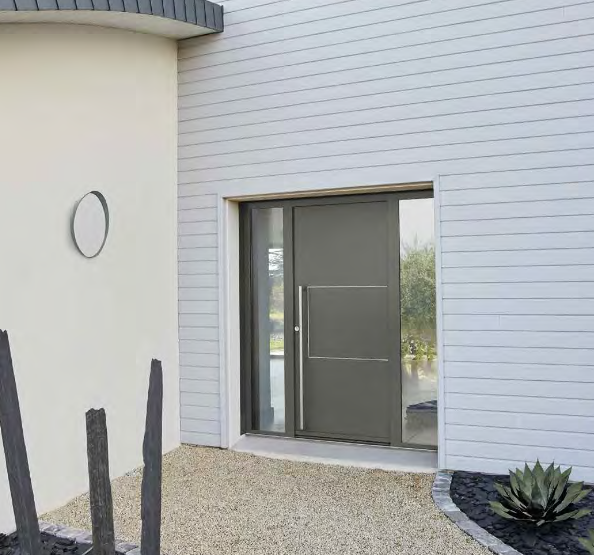 Portes d'entrée  alu et mixtes Swao