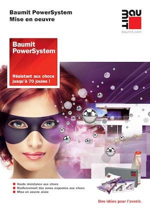 Baumit PowerSystem - La résistance aux chocs