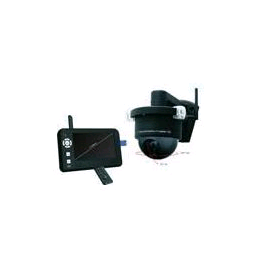 Caméra dôme panoramique orientable avec ecran et carte SD