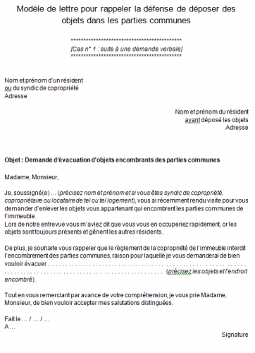 Modèle de lettre de mise à disposition de matériel