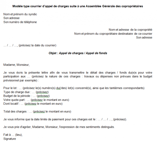 Lettre de confirmation de paiement facture