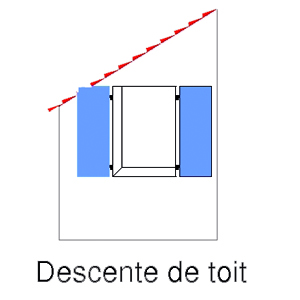 Descente de toit 